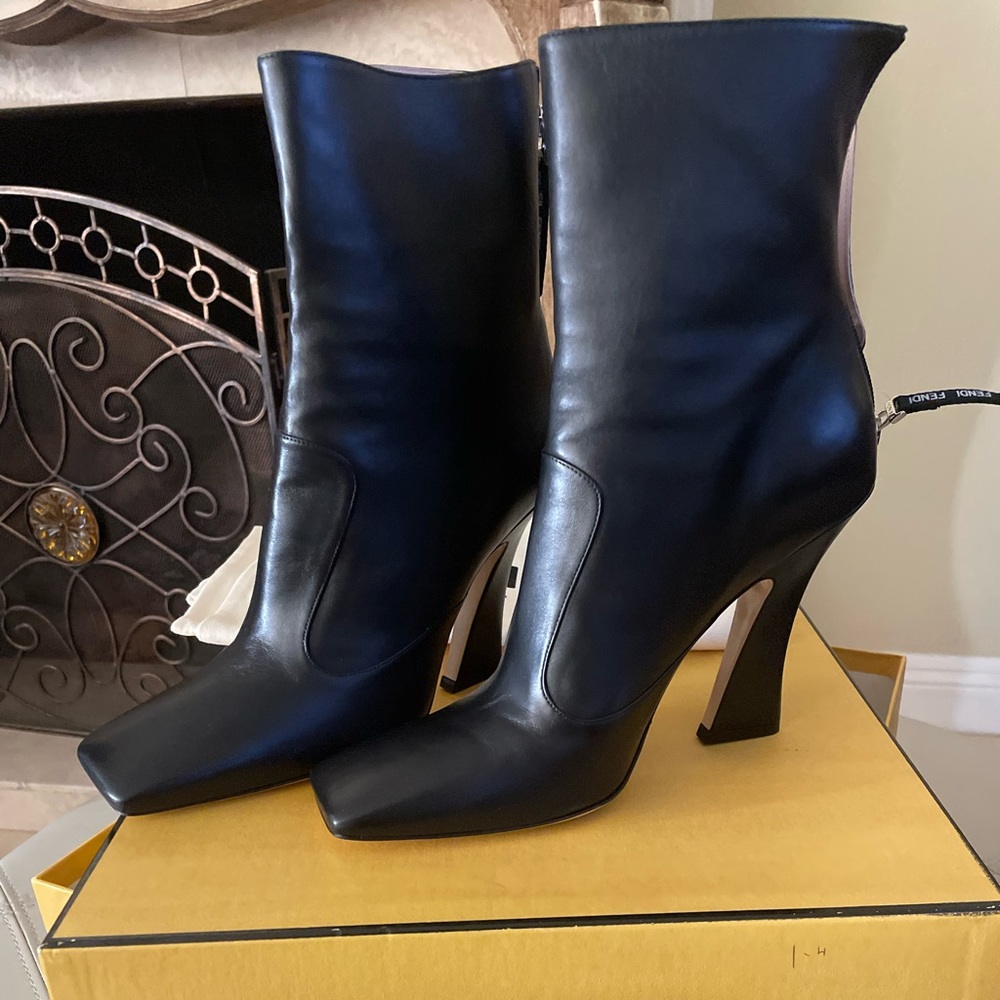 Fendi Leather Boots